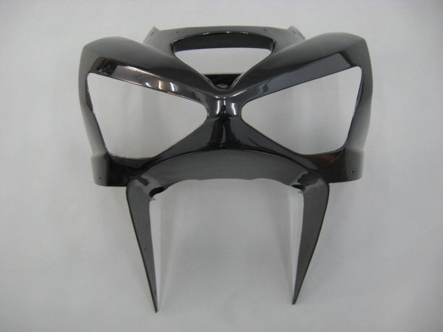 Online Negro Brillante Carenado Moto Kawasaki ZX6R 2003-2004