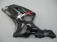 Online Negro Brillante Carenado Moto Kawasaki ZX6R 2003-2004