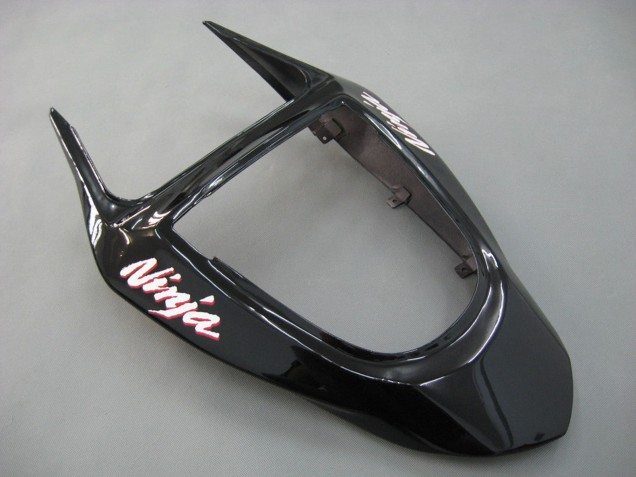 Online Negro Brillante Carenado Moto Kawasaki ZX6R 2003-2004