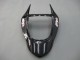 Online Negro Brillante Carenado Moto Kawasaki ZX6R 2003-2004