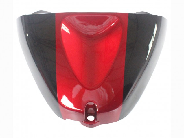 Online Rojo Negro Brillante Carenados Moto Kawasaki ZX6R 2005-2006