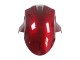 Online Rojo Negro Brillante Carenados Moto Kawasaki ZX6R 2005-2006