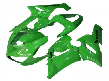 Online Verde Carenado Moto Kawasaki ZX6R 2005-2006