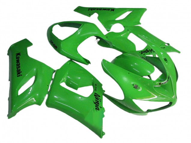 Online Verde Carenado Moto Kawasaki ZX6R 2005-2006