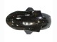 Online Negro Brillante Verde Llama Carenados Moto Kawasaki ZX6R 2005-2006