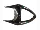 Online Negro Brillante Verde Llama Carenados Moto Kawasaki ZX6R 2005-2006