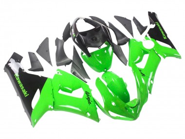 Online Verde Negro Ninja Carenado Moto Kawasaki ZX6R 2005-2006