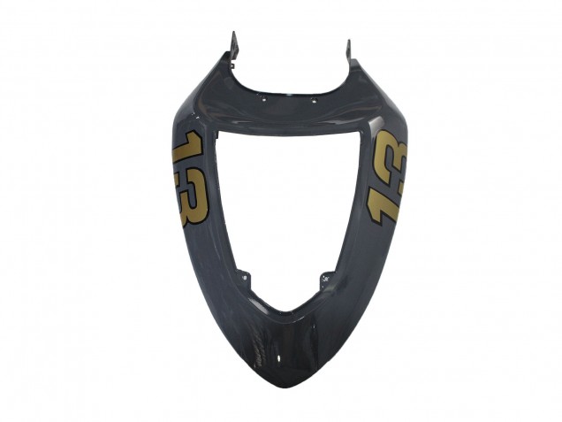 Online Gris Oscuro Negro Carenado Moto Kawasaki ZX6R 2005-2006