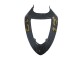 Online Gris Oscuro Negro Carenado Moto Kawasaki ZX6R 2005-2006