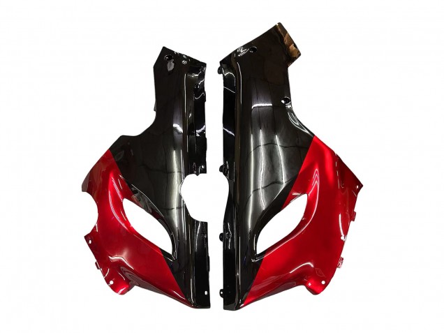 Online Rojo Negro Carenado Moto Kawasaki ZX6R 2005-2006