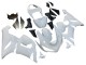 Online Blanco Carenado Moto Kawasaki ZX6R 2005-2006
