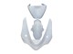 Online Blanco Carenado Moto Kawasaki ZX6R 2005-2006