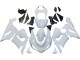 Online Blanco Carenado Moto Kawasaki ZX6R 2005-2006