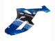 Online Negro Azul Elf Carenado Moto Kawasaki ZX6R 2007-2008