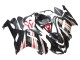 Online Negro Plata Rojo Ninja Carenado Moto Kawasaki ZX6R 2007-2008
