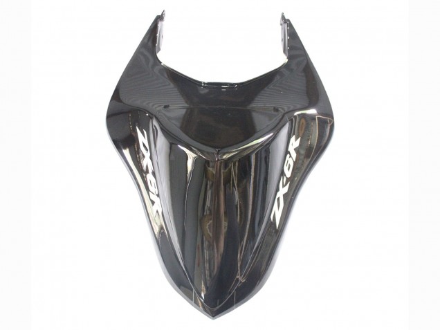 Online Negro Plata Rojo Ninja Carenado Moto Kawasaki ZX6R 2007-2008