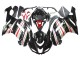 Online Negro Plata Rojo Ninja Carenado Moto Kawasaki ZX6R 2007-2008