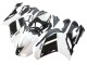 Online Negro Blanco Ninja Carenado Moto Kawasaki ZX6R 2007-2008