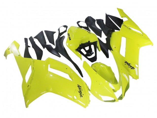 Online Amarillo Ninja Carenado Moto Kawasaki ZX6R 2007-2008