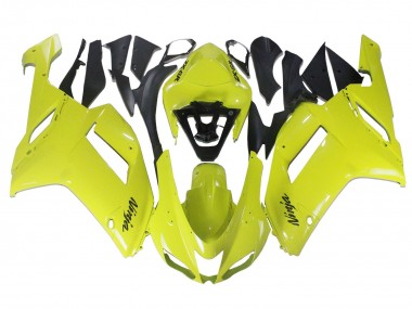 Online Amarillo Ninja Carenado Moto Kawasaki ZX6R 2007-2008