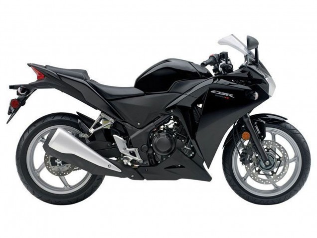 Online Negro Mate Carenados Moto Honda CBR250RR 2011-2015