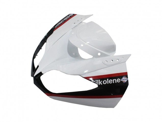 Online Blanco Rojo Negro Verde Carenado Moto Kawasaki ZX6R 2009-2012
