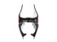 Online Blanco Rojo Negro Verde Carenado Moto Kawasaki ZX6R 2009-2012