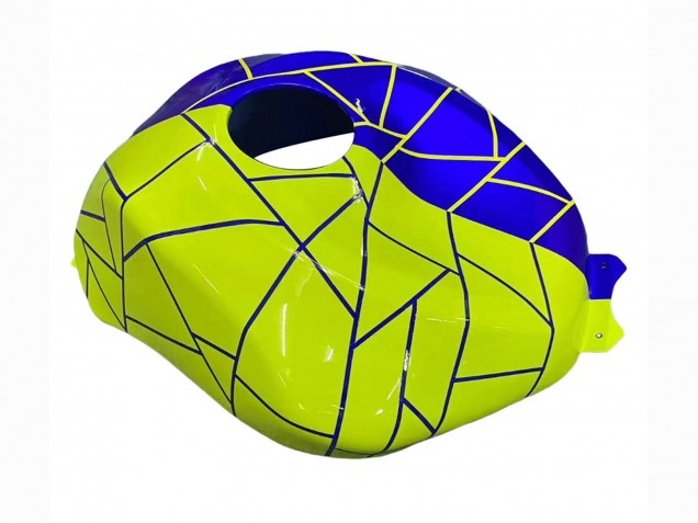 Online Azul Amarillo Carenado Moto Kawasaki ZX6R 2019-2022