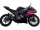 Online Negro Brillante Rosa Ninja Carenado Moto Kawasaki ZX6R 2019-2022