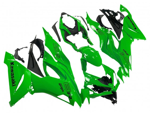 Online Verde Carenado Moto Kawasaki ZX6R 2019-2022