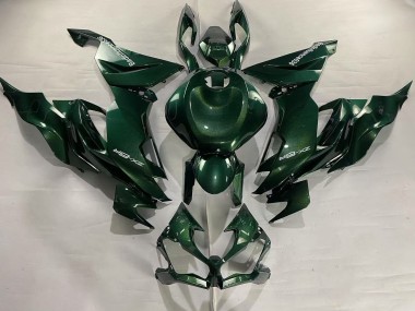 Online Verde Oscuro Carenado Moto Kawasaki ZX6R 2019-2022
