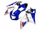 Online Blanco Azul Rojo Carenado Moto Suzuki GSXR1000 2000-2002