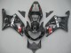 Online Negro Brillante Carenado Moto Suzuki GSXR1000 2000-2002