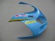 Online Azul Claro Amarillo Negro Motul Rizla Carenado Moto Suzuki GSXR1000 2000-2002