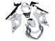 Online Blanco Negro Motul Corona Carenado Moto Suzuki GSXR1000 2000-2002