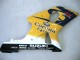 Online Amarillo Azul Oscuro Blanco Motul Corona Carenado Moto Suzuki GSXR1000 2000-2002