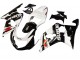 Online Blanco Negro Brillante Rojo Carenado Moto Suzuki GSXR1000 2000-2002