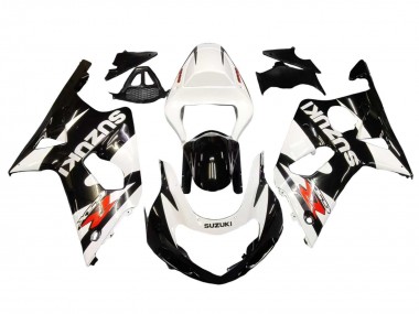 Online Blanco Negro Brillante Rojo Carenado Moto Suzuki GSXR1000 2000-2002