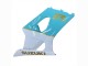 Online Blanco Azul Claro Oro Carenado Moto Suzuki GSXR 1000 2003-2004
