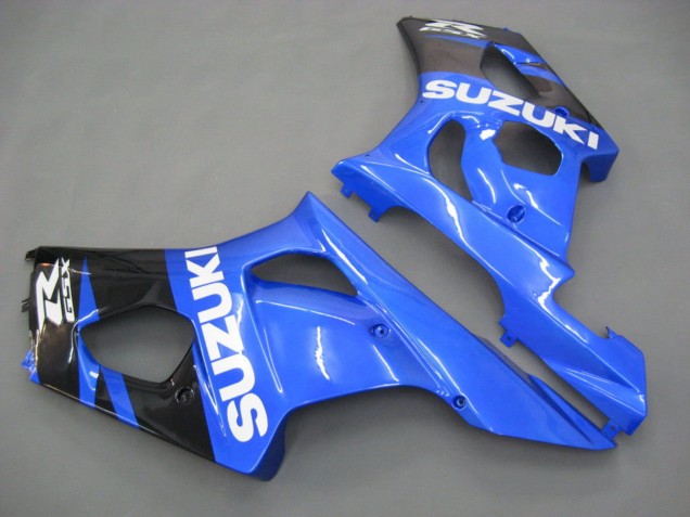 Online Azul Blanco Negro Carenado Moto Suzuki GSXR 1000 2003-2004