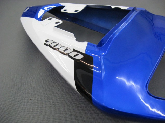 Online Azul Blanco Negro Carenado Moto Suzuki GSXR 1000 2003-2004