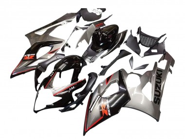 Online Plata Negro Rojo Carenados Moto Suzuki GSXR 1000 2005-2006