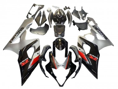 Online Negro Gris Rojo Carenados Moto Suzuki GSXR 1000 2005-2006