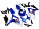 Online Blanco Azul Negro Rojo Carenado Moto Suzuki GSXR 1000 2007-2008