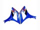 Online Blanco Azul Negro Rojo Carenado Moto Suzuki GSXR 1000 2007-2008
