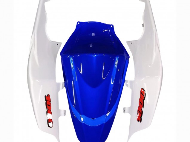 Online Blanco Azul Negro Rojo Carenado Moto Suzuki GSXR 1000 2007-2008
