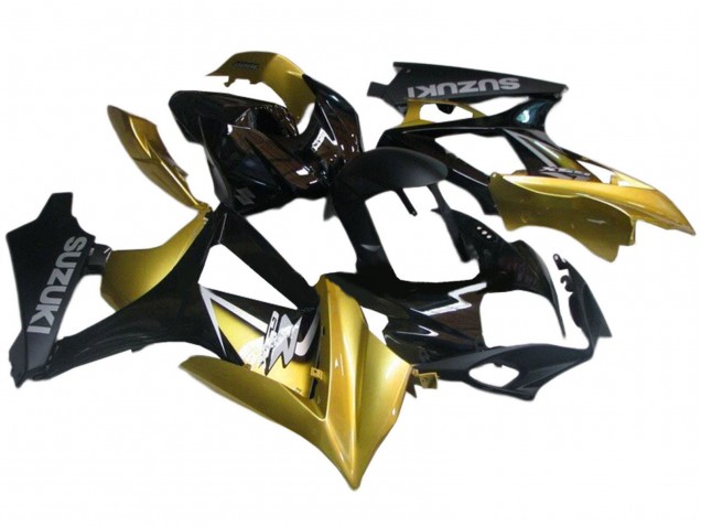 Online Oro Negro Plata Calcomanía Carenado Moto Suzuki GSXR 1000 2007-2008