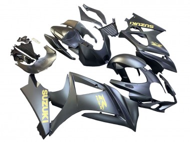Online Negro Mate Oro Calcomanía Carenado Moto Suzuki GSXR 1000 2007-2008