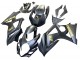 Online Negro Mate Oro Calcomanía Carenado Moto Suzuki GSXR 1000 2007-2008