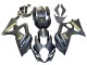 Online Negro Mate Oro Calcomanía Carenado Moto Suzuki GSXR 1000 2007-2008